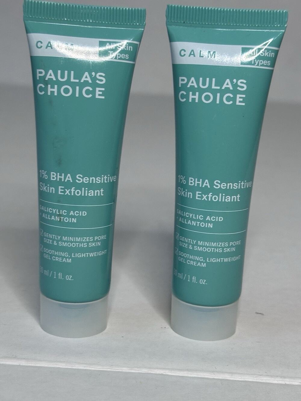 2x Paula’s Choice 1% BHA Sensitive Skin Exfoliant Sealed 30 Ml/1 Fl.oz Each